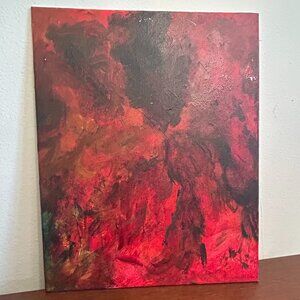Original Abstract Acrylic Painting- Weather Collection